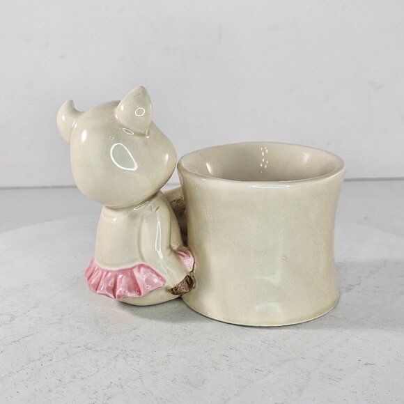 Josef Originals Ballerina Pig Trinket Dish Figurine - Picture 5 of 10
